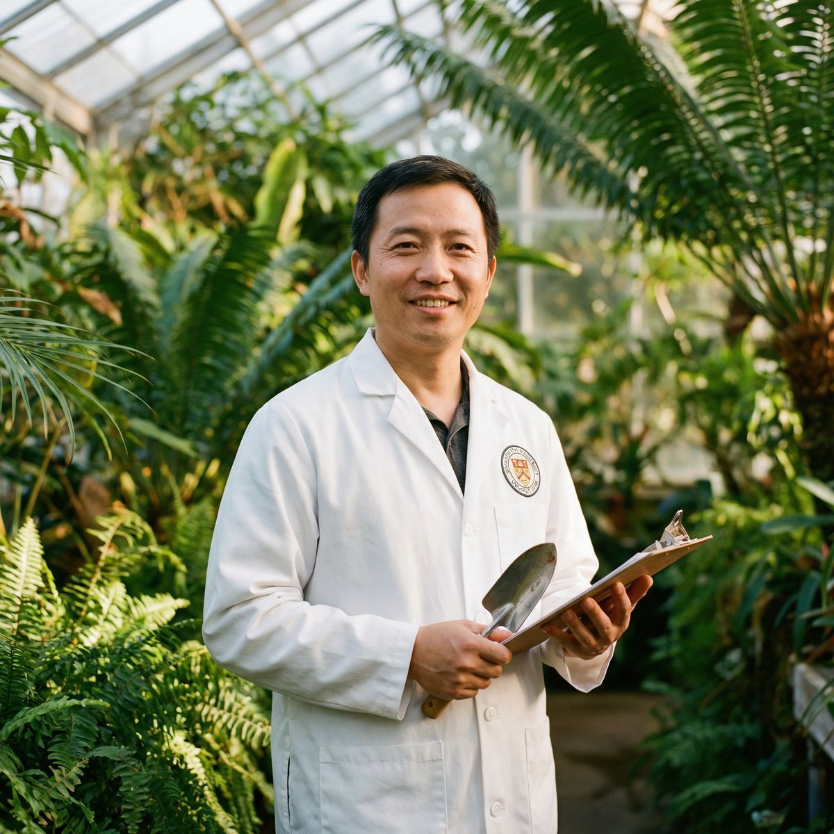 捷克街头植物专家陈建国
